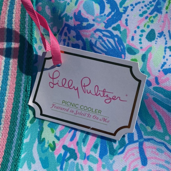 NWT Lilly Pulitzer Picnic Cooler Tote - Picture 11 of 11